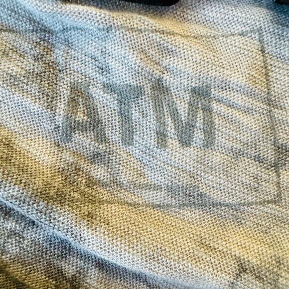 ATM Anthony Thomas Melillo Mens Slub Jersey Destroyed Wash Long Sleeve T Shirt M - Picture 4 of 9